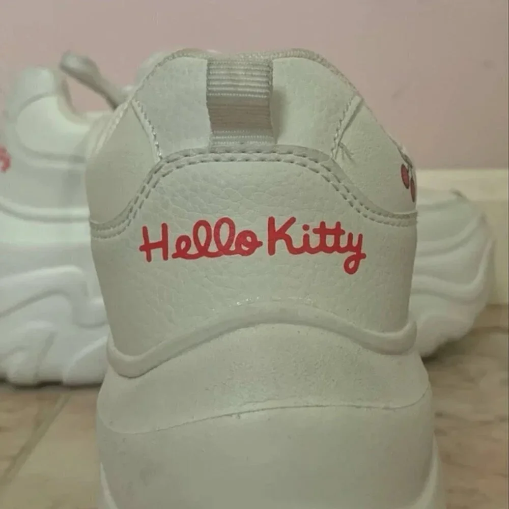 Cute Sanrio Primark x Hello Kitty Cherries Platform Sneaker Shoes US 6